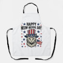 Recherche de chat patriotique tabliers Drôle4juillet