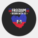 Recherche de drapeau haïtien autocollants Fierté haïtienne
