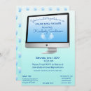 Recherche de virtual baby shower invitations Bleu