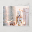 Recherche de noisettes cartes postales Hiver