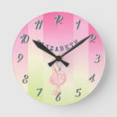 Recherche de rayures vertes horloges Pour elle