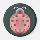 Recherche de coccinelles refrigérateur magnets Pour enfants