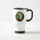 Recherche de conception vintage voyage mugs Parcs nationaux