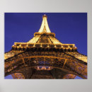Recherche de tour eiffel la nuit posters Architecture