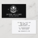 Recherche de tatou cartes visite Noir et blanc