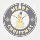 Recherche de bonhomme de neige heureux ornements Noël