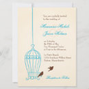 Recherche de cages invitations Bleu