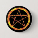 Recherche de pentagramme badges Sorcière
