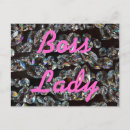 Recherche de boss cartes postales Dame