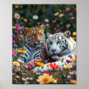 Recherche de tigres blancs posters Nature