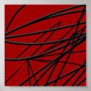 Recherche de abstrait rouge posters Moderne