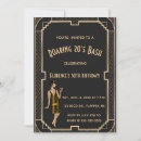 Recherche de roaring 20s party invitations Années 20