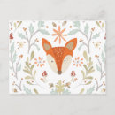 Recherche de de renard cartes postales Enfants