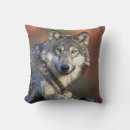Recherche de loup gris coussins Animaux