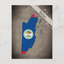 Recherche de drapeau de belize cartes postales Vacances