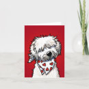 Recherche de poils vœux cartes Rouge