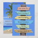 Recherche de hawaï mariage invitations Palmier