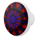 Recherche de mandala bleu boutons et poignées de porte Bohémien