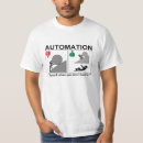 Recherche de automation tshirts Robot