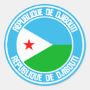 Recherche de djibouti autocollants Drapeaux du monde