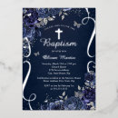 Recherche de argenté baptême invitations Garçon