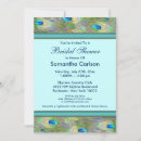 Recherche de turquoise de paon invitations Bleu