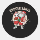 Recherche de football père noël autocollants Sports