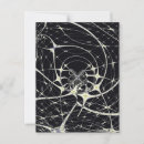 Recherche de toile abstraite cartes postales Noir