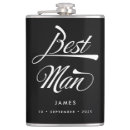 Recherche de best man flasques Noir et blanc