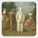 Recherche de commedia autocollants 18ème