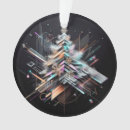 Recherche de futuriste ornements Noël