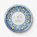 Recherche de italie assiettes en papier Été