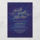 Recherche de twinkle twinkle little star baby shower garçon invitations Bleu