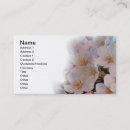 Recherche de cerise cartes visite Fleur