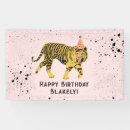 Recherche de tiger banderoles Premier anniversaire