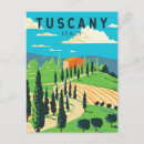 Recherche de la toscane cartes postales Voyage vintage rétro
