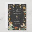 Recherche de fée vintage invitations Classique