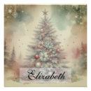 Recherche de arbre noël vintage posters Aquarelle