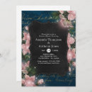 Recherche de bois vintage invitations Rose