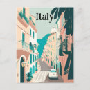 Recherche de aquarelle santorini cartes postales Illustration