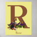 Recherche de monogramme r posters Pour elle
