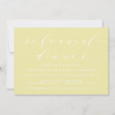 Recherche de pastel répétition dîner invitations Simple