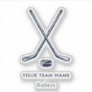Recherche de gardien de but d hockey autocollants Équipe