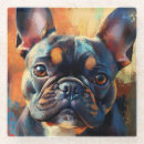 Recherche de peinture chien de dessous de verres Beau