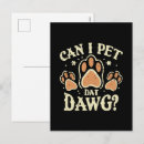 Recherche de la caresse cartes postales Amoureux des chiens