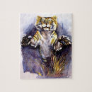 Recherche de tiger puzzles Sauvage
