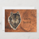 Recherche de loup sauvage invitations Animal
