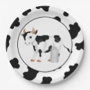 Recherche de vaches assiettes en papier Fête