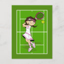 Recherche de raquet cartes postales Court