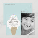 Recherche de ice cream cone invitations Pour enfants
